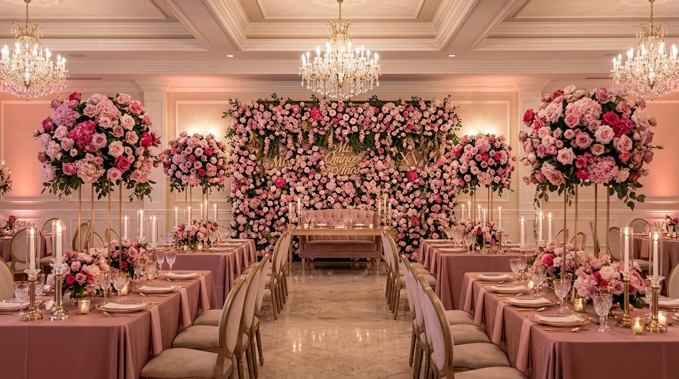 Eventos sociales con decoración floral Dayrosse