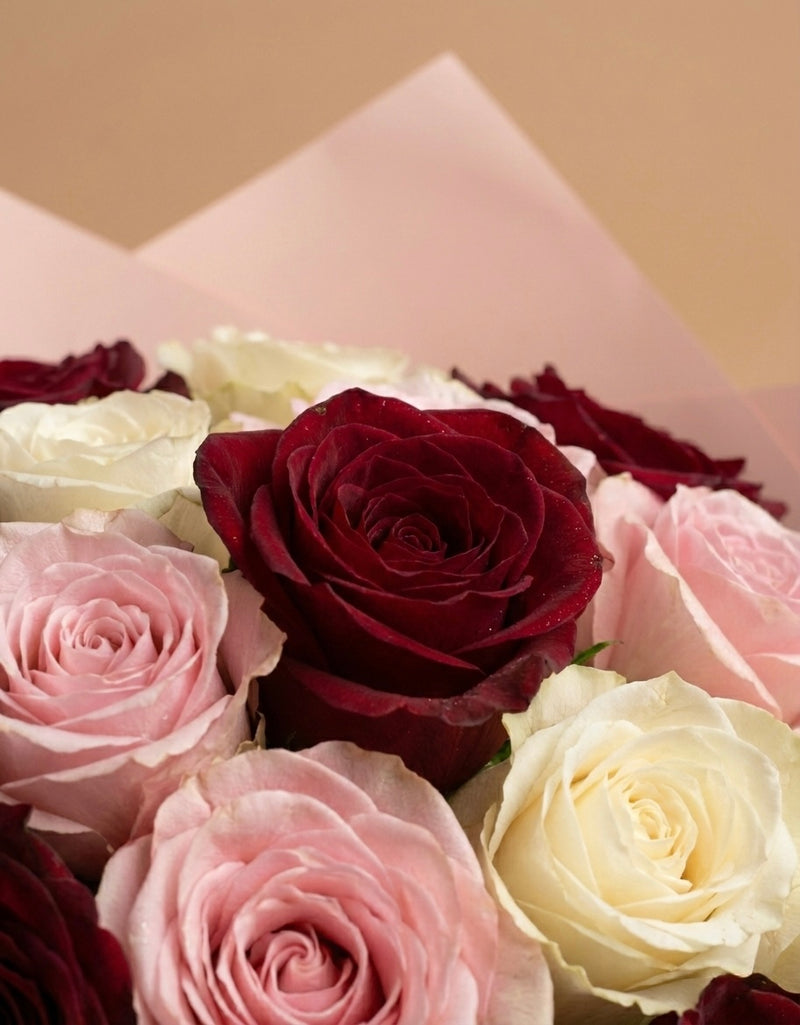 Ramo Rosas Bicolor