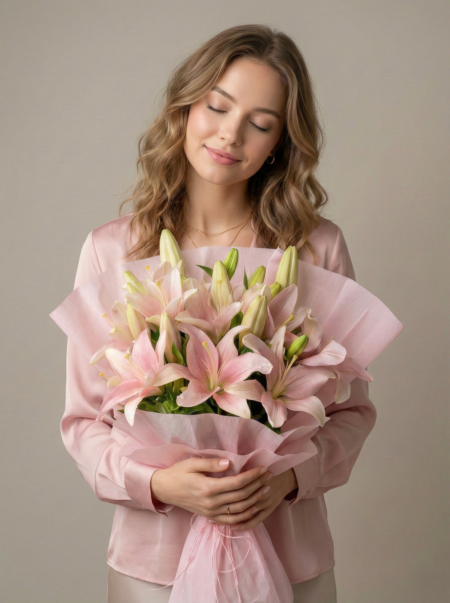 Ramo Liliums Rosados